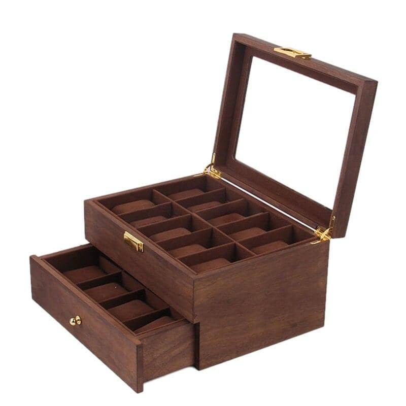 boite à bijoux en bois vintage