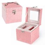 boite bijoux cuir luxe