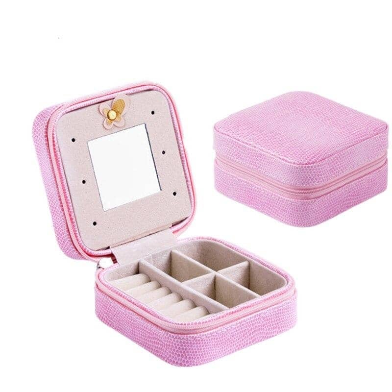 boite à bijoux fille avec miroir
