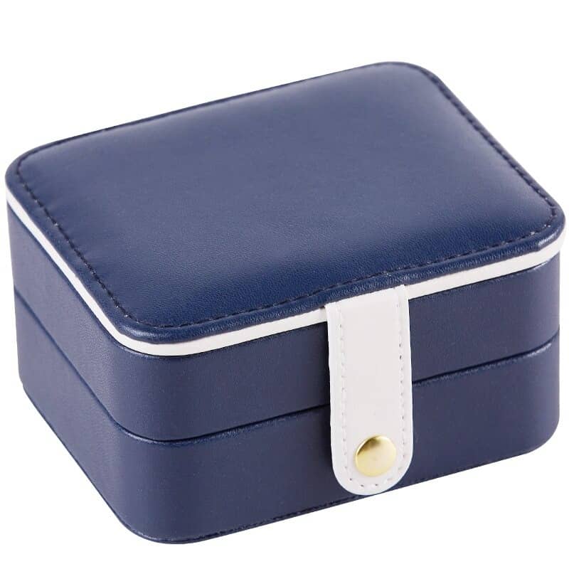 Boite à Bijoux de Voyage Carrée 