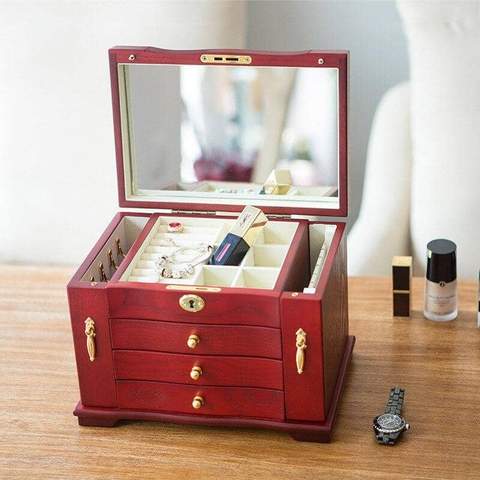 coffret à bijoux de luxe