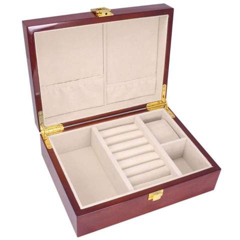 coffret bois en bijoux massif