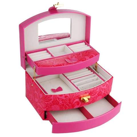 coffret bijoux cuir fille top modèle