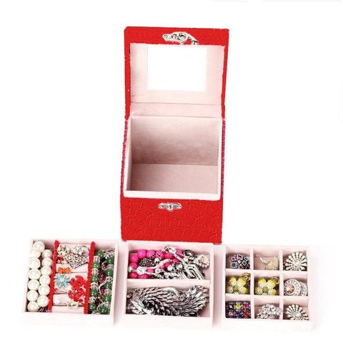 Boite à Bijoux Fille <br/> Cuir