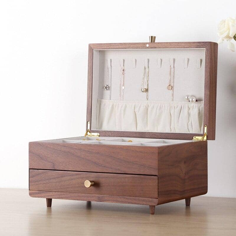 organisateur bijoux femme bois