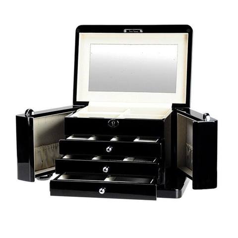 coffret à bijoux homme en bois avec tiroir