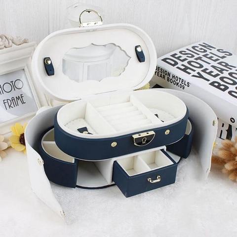 coffret bijoux original ovale