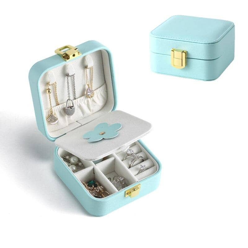 petite bois bijoux bleu