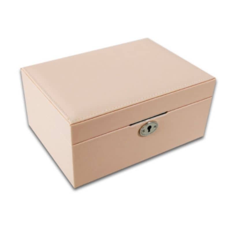 rangement bijoux en cuir pour fille
