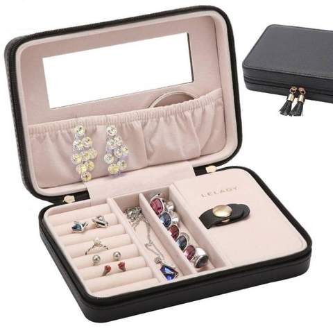 trousse bijoux cuir